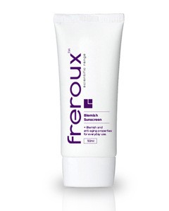 Freroux Blemish Sunscreen With Multi Purpose Sunscreen For Everyday Use On The Face And Body With SPF50