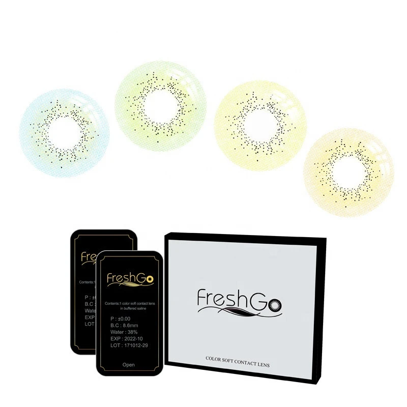 freshgo brand L11 Ocean series nature color contact lenses 6 colors available