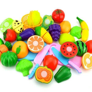 Fruit Vegetable Food educational toysFunny Plastic Kids Toy Kitchen Sets  FF417