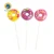 Import fruity sweets donut lollipop hard candy from China