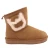 Import Full Sheepskin Pure Wool Hot Sale Winter Women Boots Simple Style Slip-on TPR Sole In Stock JLX-CF-345 from China