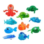 funny gift kids plastic set big play fishing bath toy