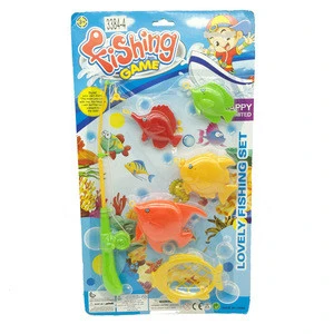 Funny Plastic kids Fishing Game toys