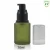 Import Fuyun 15ml  30ml 60ml 125ml 200ml Green Coloured Slanted Shoulder Dropper Frosted Glass Cosmetic Empty Essential Oil Bottle from China