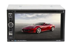 (FY6216B) Universal double din 6.2 inch touch screen car DVD player radio with GPS navigation bluetooth