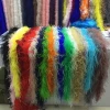 Garment Clothing Costume Dresses Accessory Colorful Ostrich Feather Strung for Cheap Sale