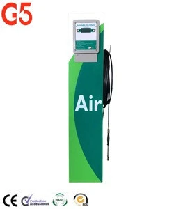 Gasoline Petrol Station Equipment Pedestal Automatic Digital G5 Tyre Inflator Air Compressor Out Door Gauge Machine Zhuhai Parts