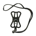 GAXEVER Universal Silicone Cell Phone Lanyard Neck Strap With Adjustable Ring Phone Holder