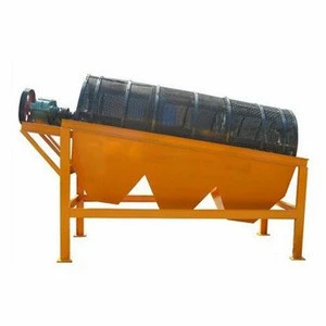 Gold Processing washing Plant/Rotary Trommel Screen/mobile drum scrubber/sand,rock gold separator wash machine for diesel motor