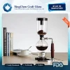 Gold supplier home use new style 3 cups coffee siphon coffee maker