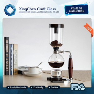 Gold supplier home use new style 3 cups coffee siphon coffee maker