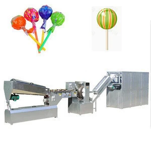 Good quality cheap price small fabrication bonbon production line lollipop making machine for sale