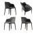 Import Grace dining chair, restaurant chair, fitness club chair from China