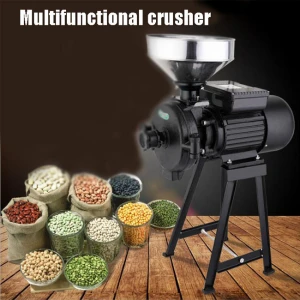 Grain and dry food dual-use universal grinding machine commercial small super fine powder grinding machine wholesale  price