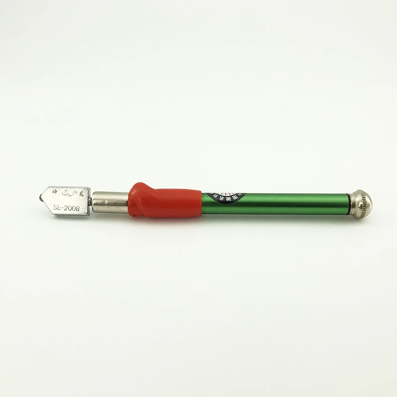 Green metal handle  oil glass cutter boutique oiling Glass Cutter & glass cutting tool  Preferential price of Customized wholesa