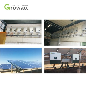 Growatt solar inverter on-grid electric power inverter 30KW 33KW 40KW 50KW inverter solar power system home with best price