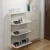 Import H1033*W508*D152 Modern Design home  Steel Metal Shoe Cabinet from China