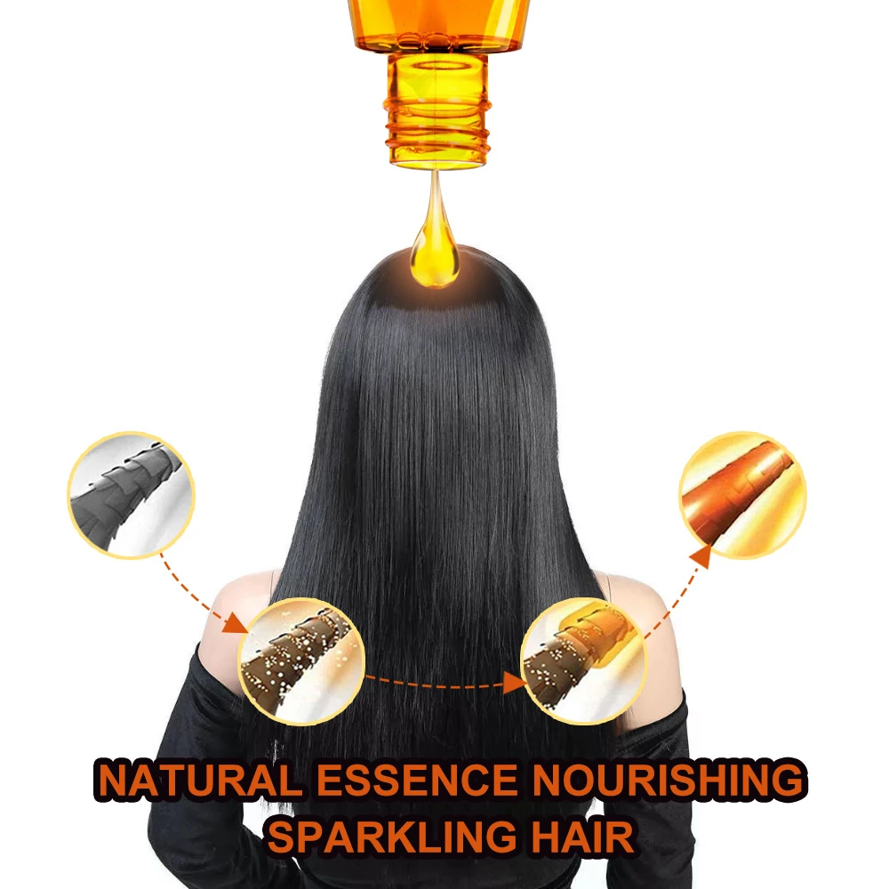 Hair care oil, frizz nourishing hair oil, soft hair oil