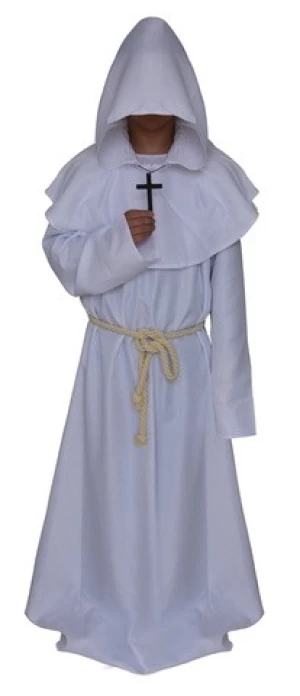 Halloween Medieval Costume Cosplay Polyester Medieval Monk Cloak On Sale