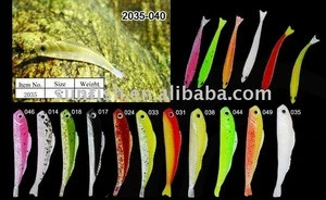 Hand poured plastic Worm, Fishing Lures