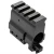 Import Hardcoat Black Anodized Aluminum Gas Block with Rail CNC Machined Accessories Part from China
