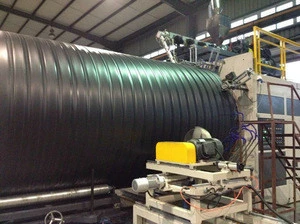 HDPE Plastic hollow spiral winding pipe making machinery