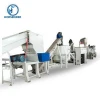 HDPE rigid plastic recycling machine/HDPE film recycling washing line/PE film washing machine