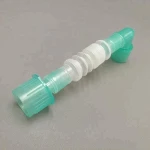 Health & Medical Consumables Supplies Disposable double swivel elbow expandable catheter mount