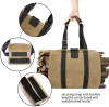 Heavy Duty Canvas Log & Firewood Bag | Wood Log Carrier | Highly Durable Water & Dirt Resistant  Firewood Tote