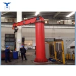 Heavy duty column mounted Jib crane with chain hoist