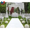 HENGJIU Custom thickness polyester felt fabric white wedding carpets needle punched red carpet for events