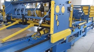HICAS Assembly pallet nailing machine, wood pallet making machine