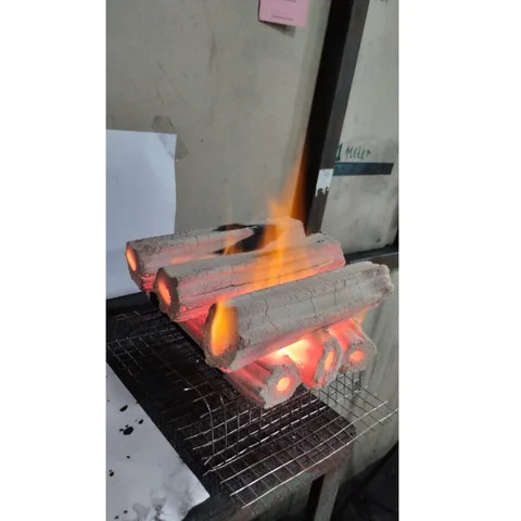 High Carbon Content Black Charcoal Hexagon Shape Low Ash Organic Coal Multi Size BBQ Coconut Charcoal