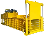 HIGH EFFICIENCY PLASTIC BALING MACHINE