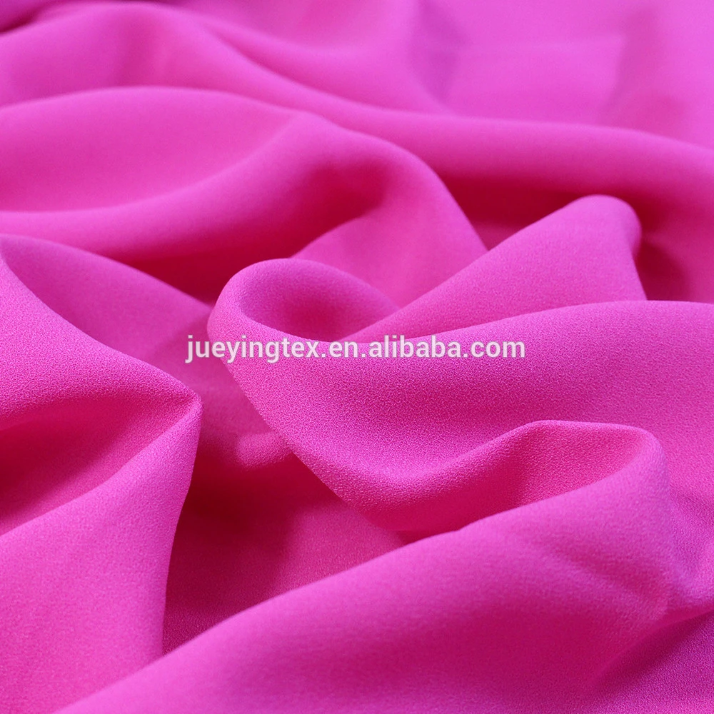 High Elastic Gunny Rag 120 gram/sq.m 410T Woven Fabric 100% Polyester Pantone Color in Wholesale Weave Fabric For Light Dress