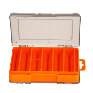 High Fishing  Double Sided High Strength Fishing Box 12 Compartments Bait Lure Hook Accessories Boxes Storage  Fishing Tackle Bo