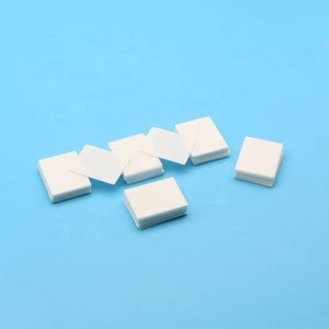 High Frequency Insulating White Al2O3 Alumina Oxide Ceramic With Adhesive Thermal Tape