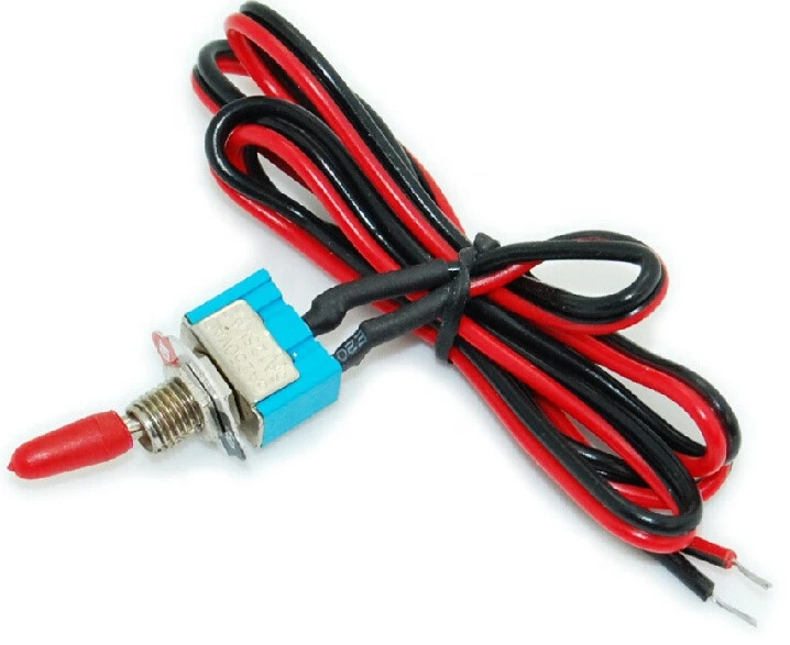 High performance automotive 12VDC 24&quot; cable mini toggle switch