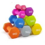 High Quality Customized Neoprene Dumbbell Set Gym Dumbbell For Home Gym Equipment Workouts Strength Training Free Weights