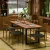 Import High quality egypt popular bisini dinner table dining room set in wood from China