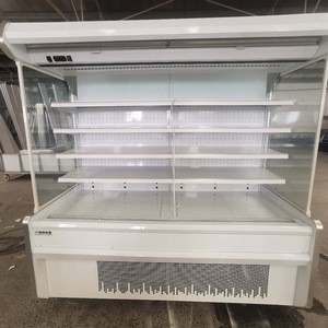 High Quality Front Window Meat Display Supermarket Equipment Commercial Refrigerator Display Fridge Freezer