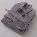 high quality hotel and home use 100% cotton bathrobe