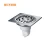 Import High quality kitchen/bathroom/outdoor floor 304  stainless steel drain from China
