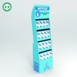 High Quality Light Weight Material Cardboard Gloves Display, Golf Glove Display