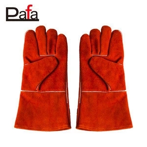 High quality long welding leather heavy duty gloves