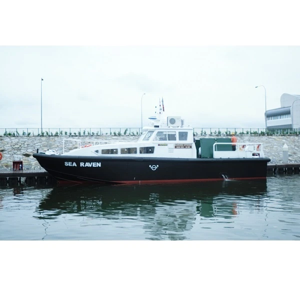 High Quality Marine Supplies 16m Passenger Ship Aluminum Workboat Fast Utility Boat Crew Boat With 3.80m Beam And 1.9m Depth