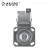 Import High quality material heavy duty nylon castor wheel brake parts for chairs from China