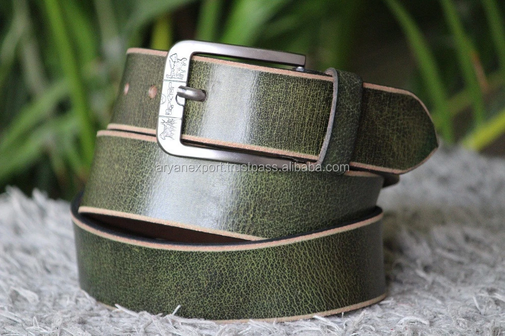 High Quality Real Genuine Leather Belts Handmade Belt