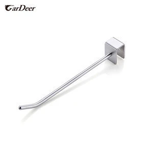 High quality silver metal stainless steel display hook for Mobile phone accessories display