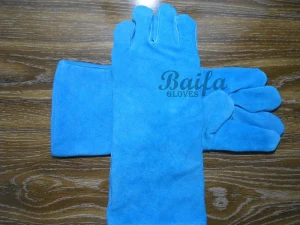 High Quality Split Leather Heat Resistant Welding Gloves